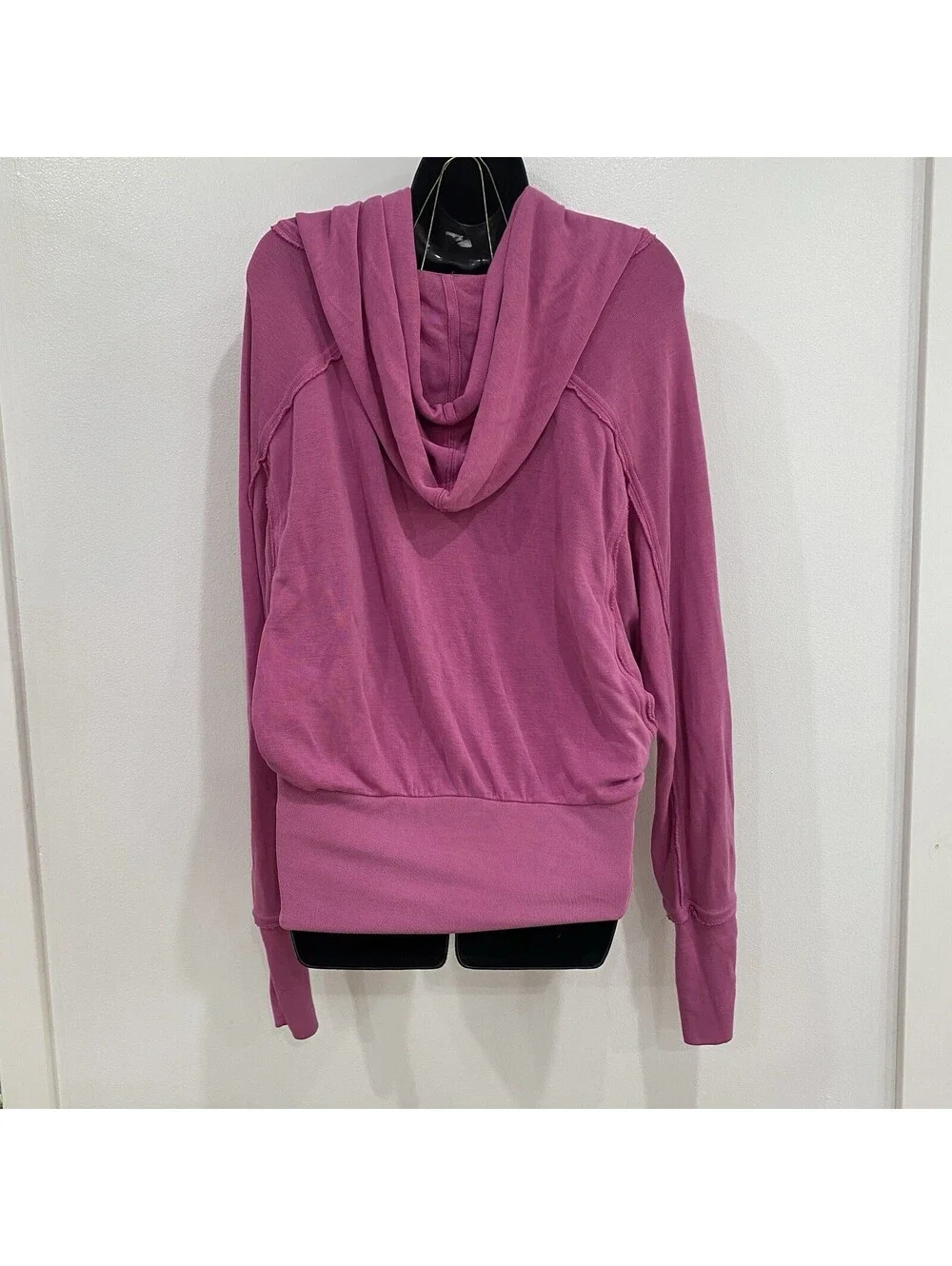 Women’s Free People Movement Size Large Ready Go Hoodie Dolman Pink